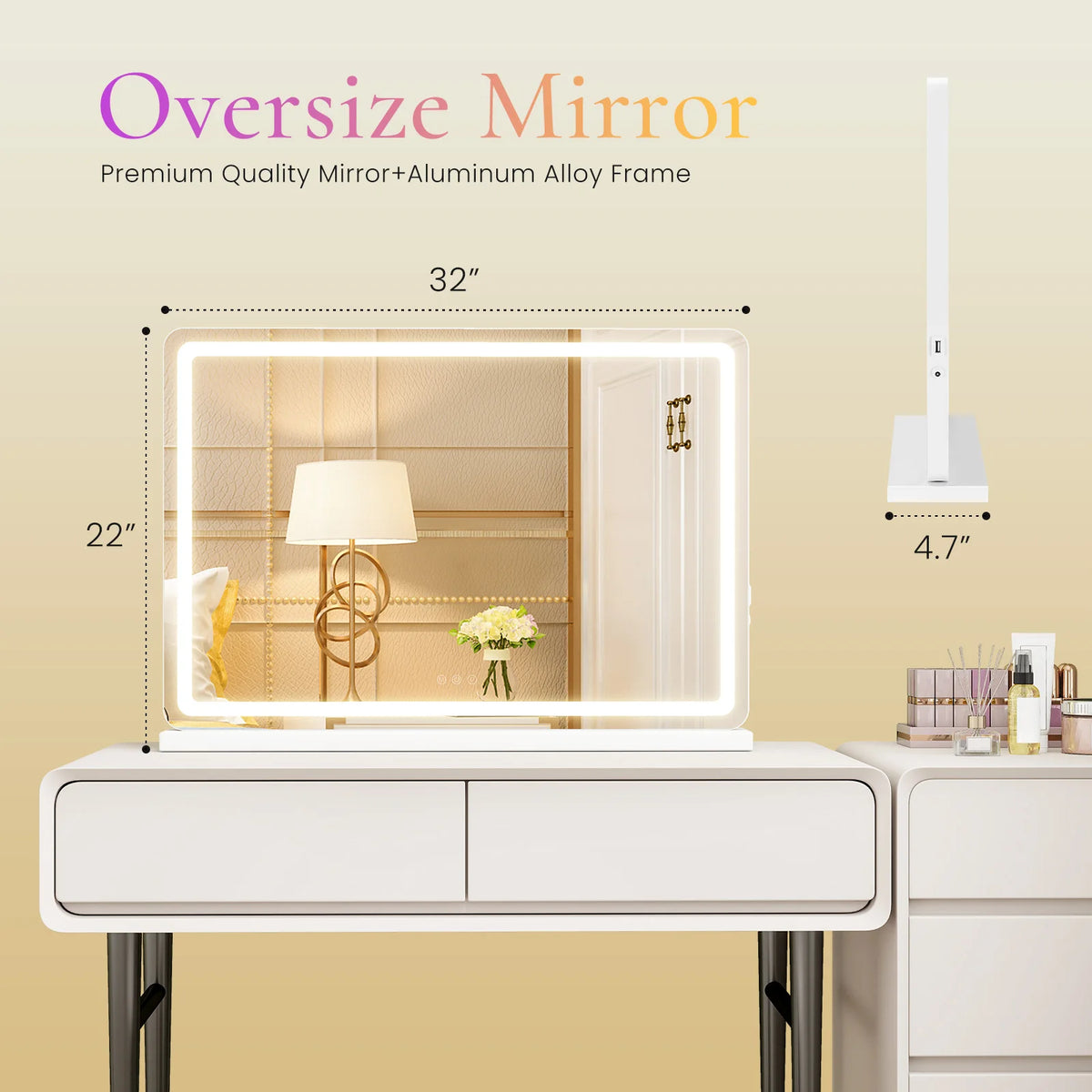 Celestial Glow LED Vanity Mirror