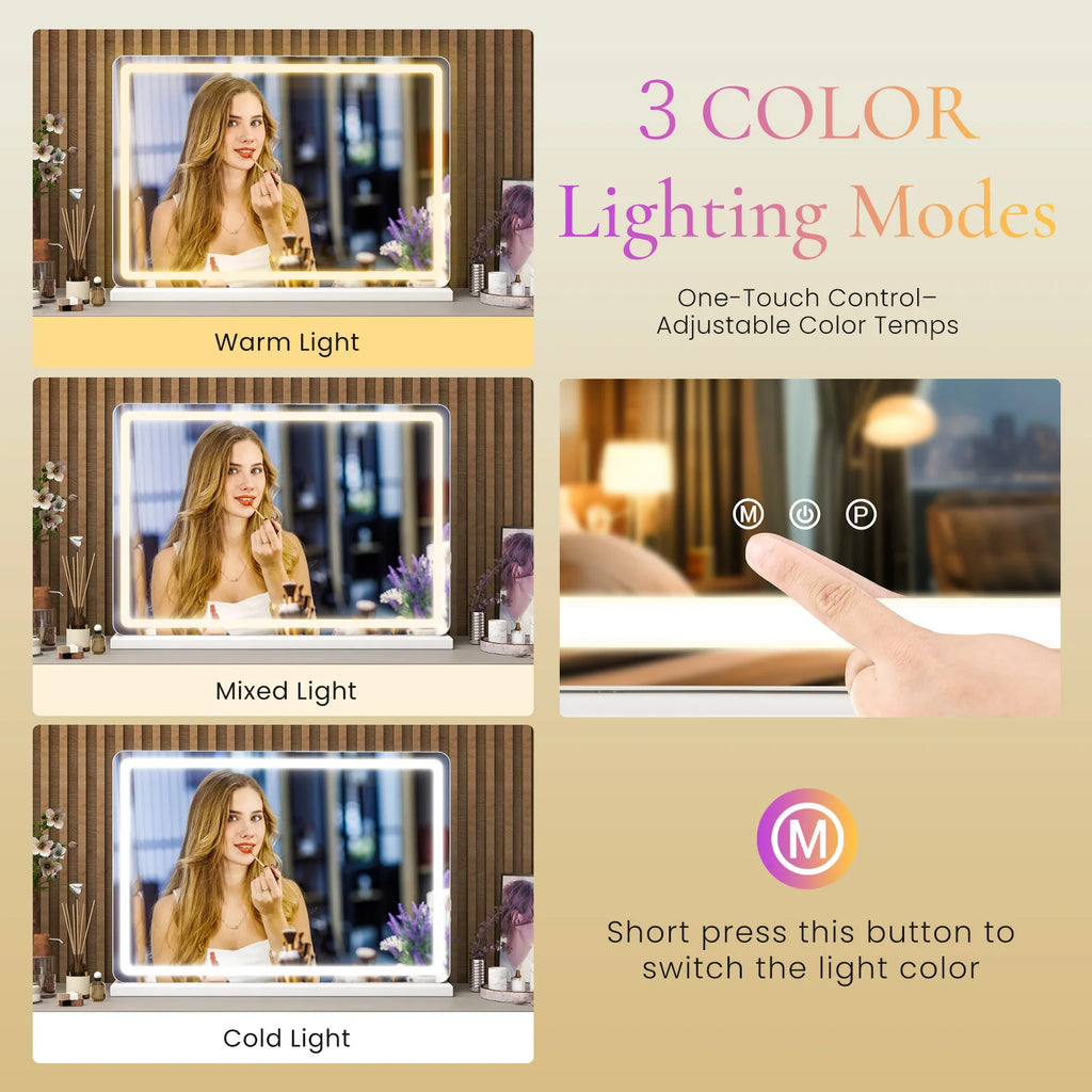 Celestial Glow LED Vanity Mirror