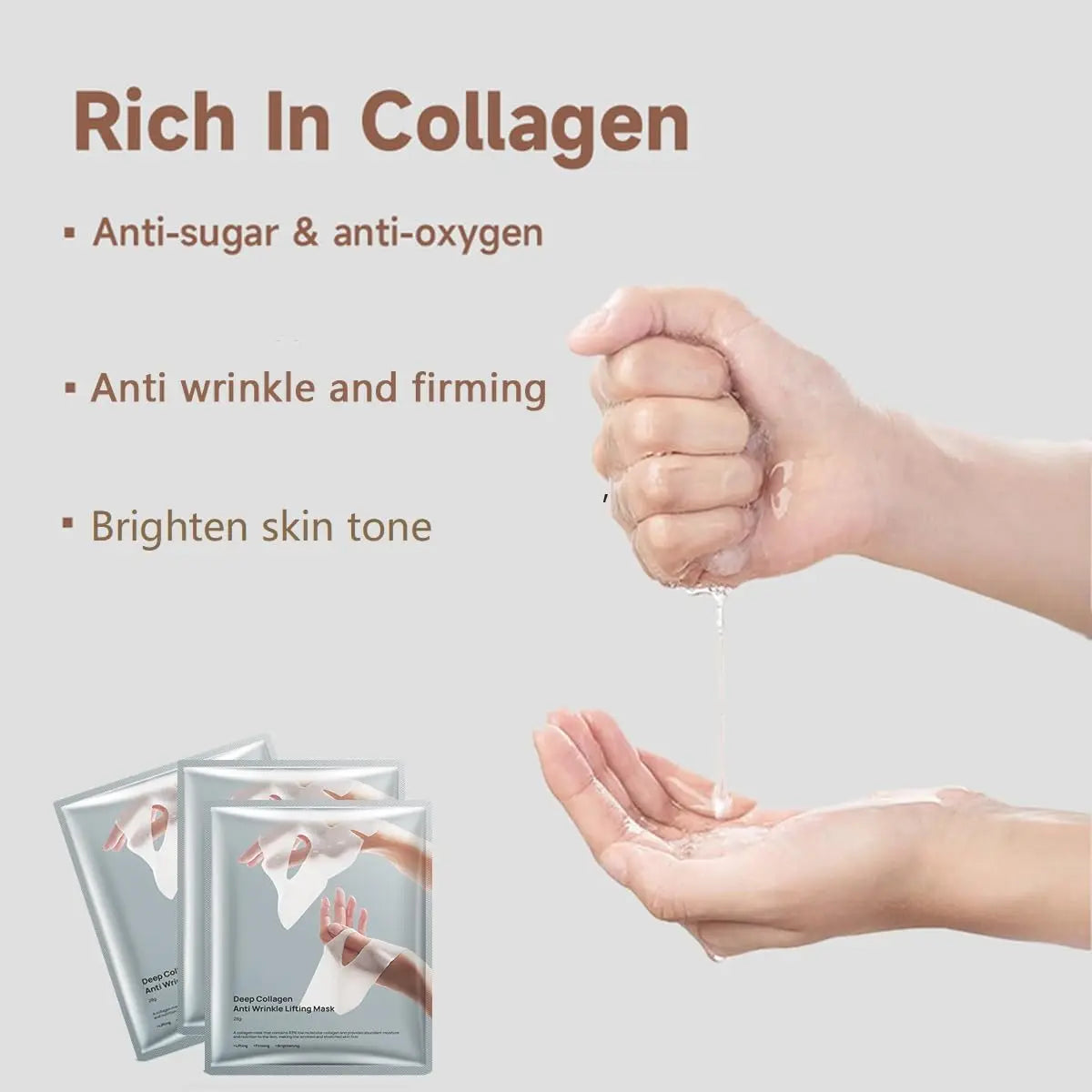 Cloud-Soft Overnight Collagen Mask(5Pack)